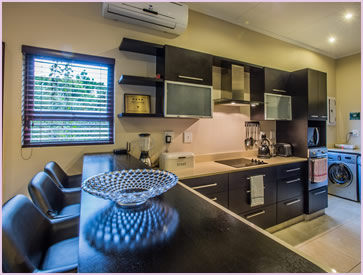 Kitchen at 3 Baluwatu